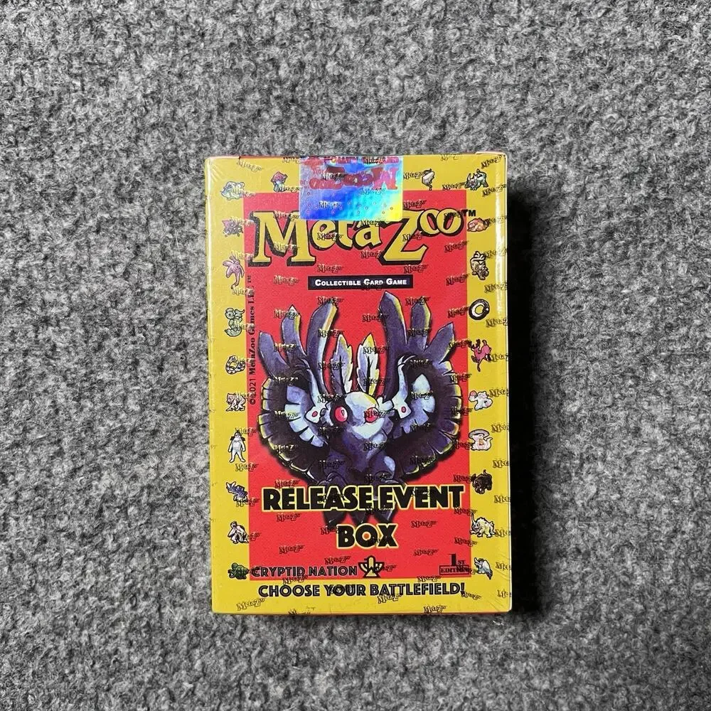 MetaZoo Cryptid Nation First 1st Edition CN1 Release Event Deck Box